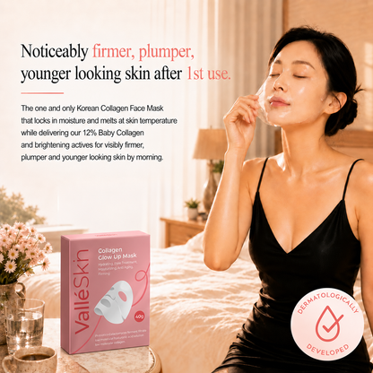 Collagen Glow Up Mask 2.0 ValléSkin