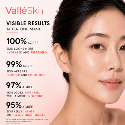 Collagen Glow Up Mask 2.0 ValléSkin