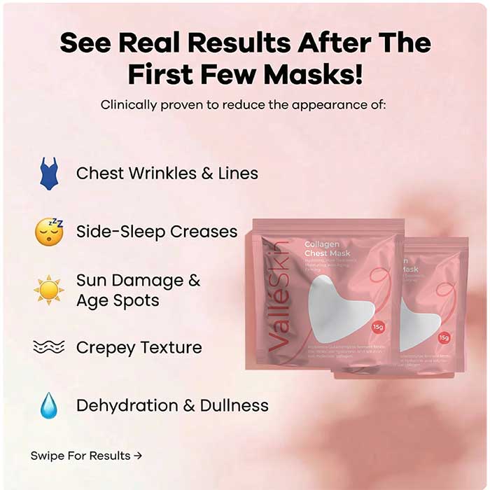 Collagen Chest Mask ValléSkin