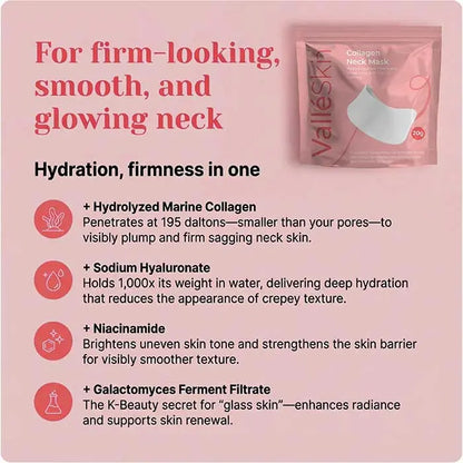 Collagen Neck Mask ValléSkin