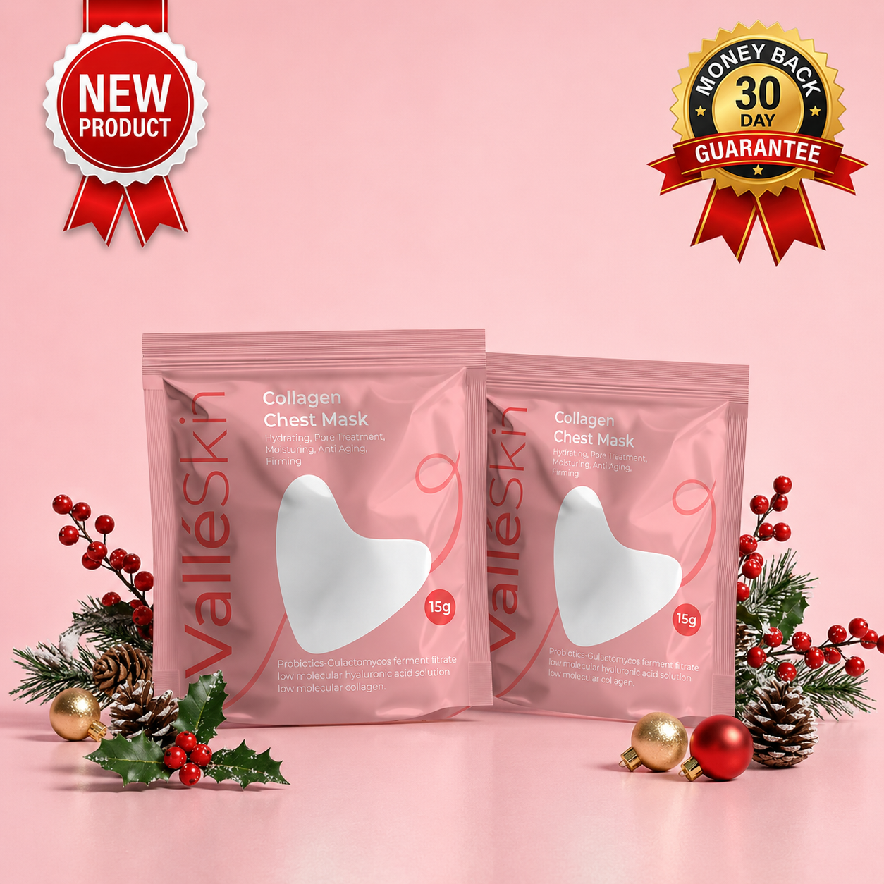 Collagen Chest Mask ValléSkin