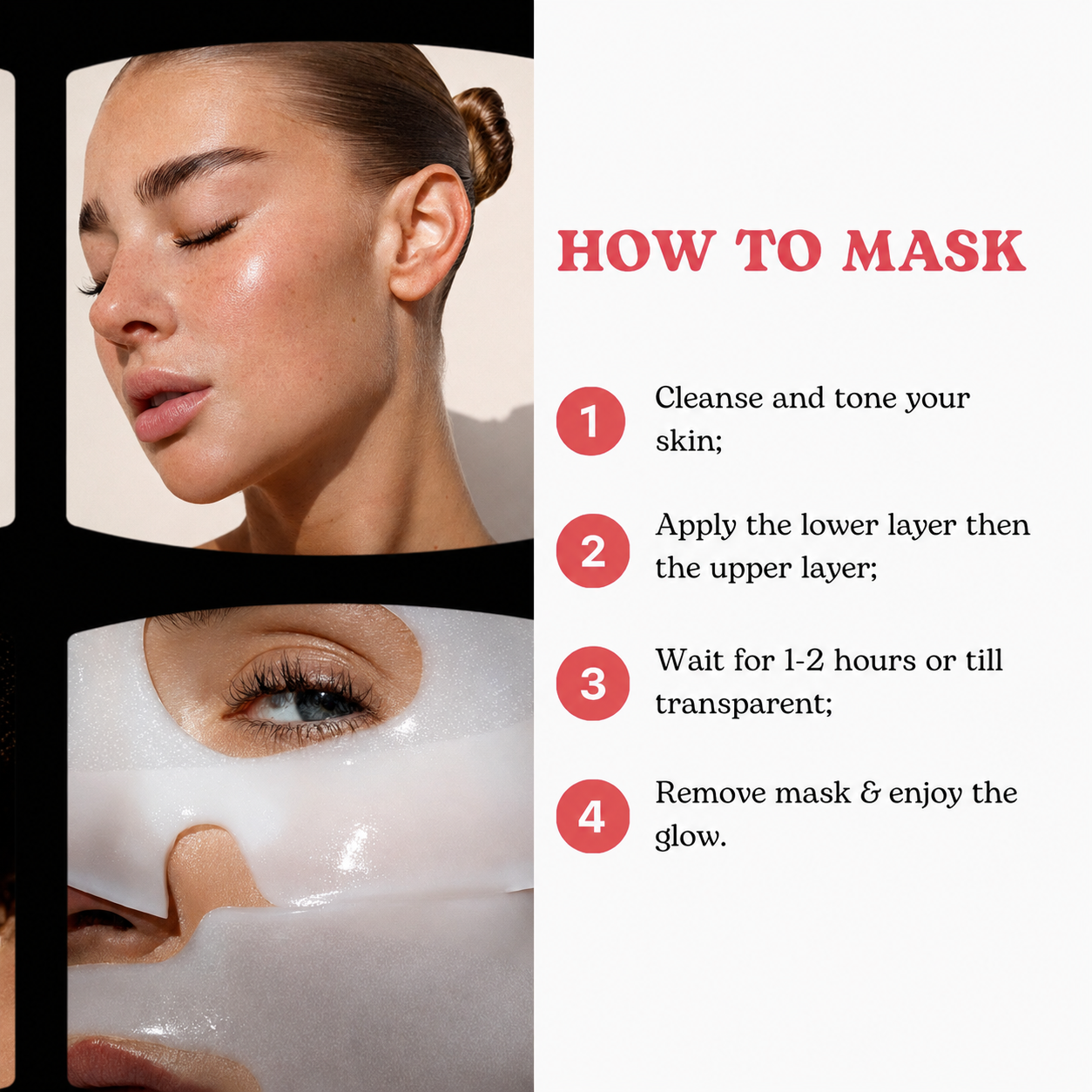 Collagen Glow Up Mask 2.0 ValléSkin