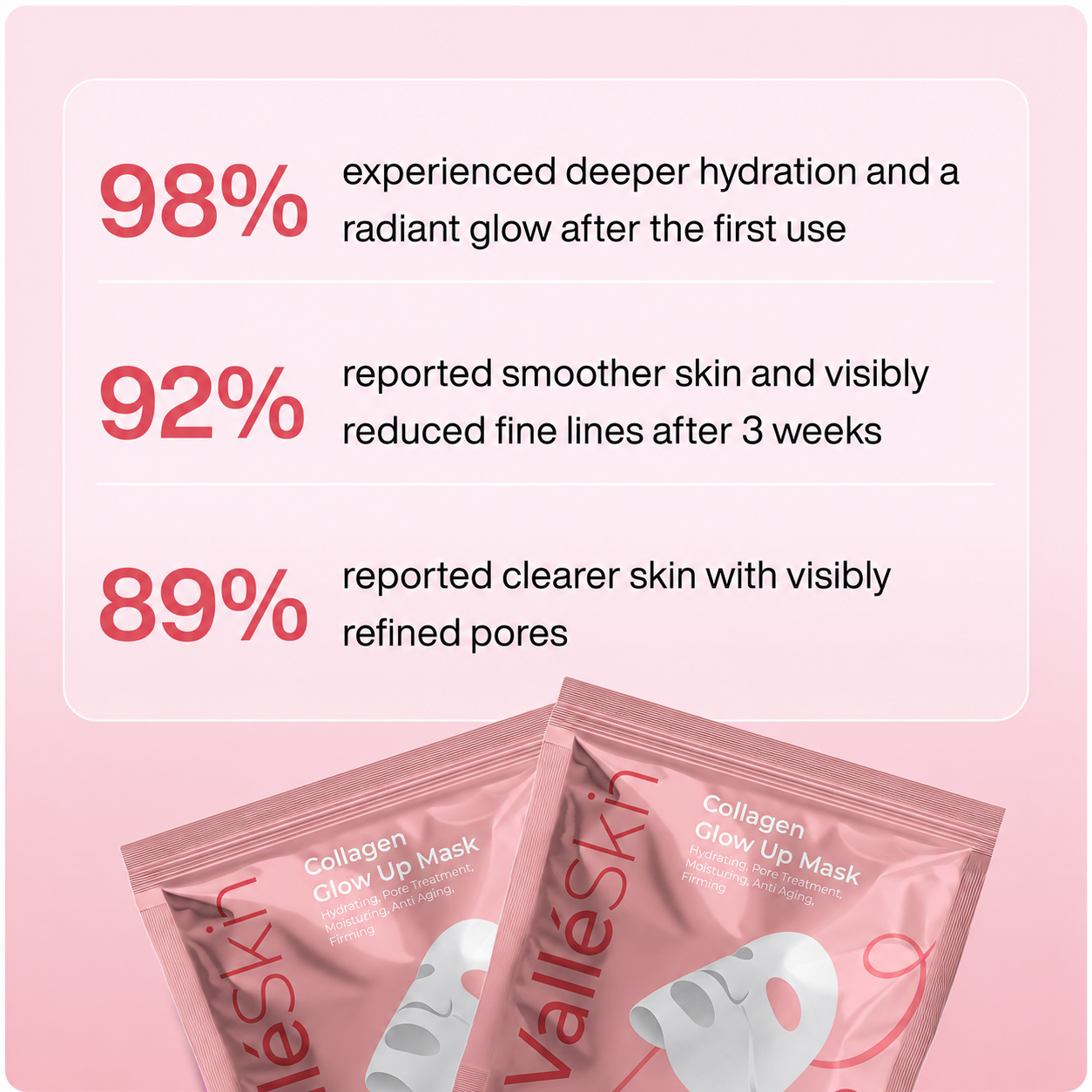 Collagen Mask Bundle ValléSkin
