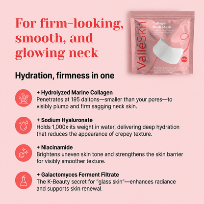 Collagen Neck Mask ValléSkin