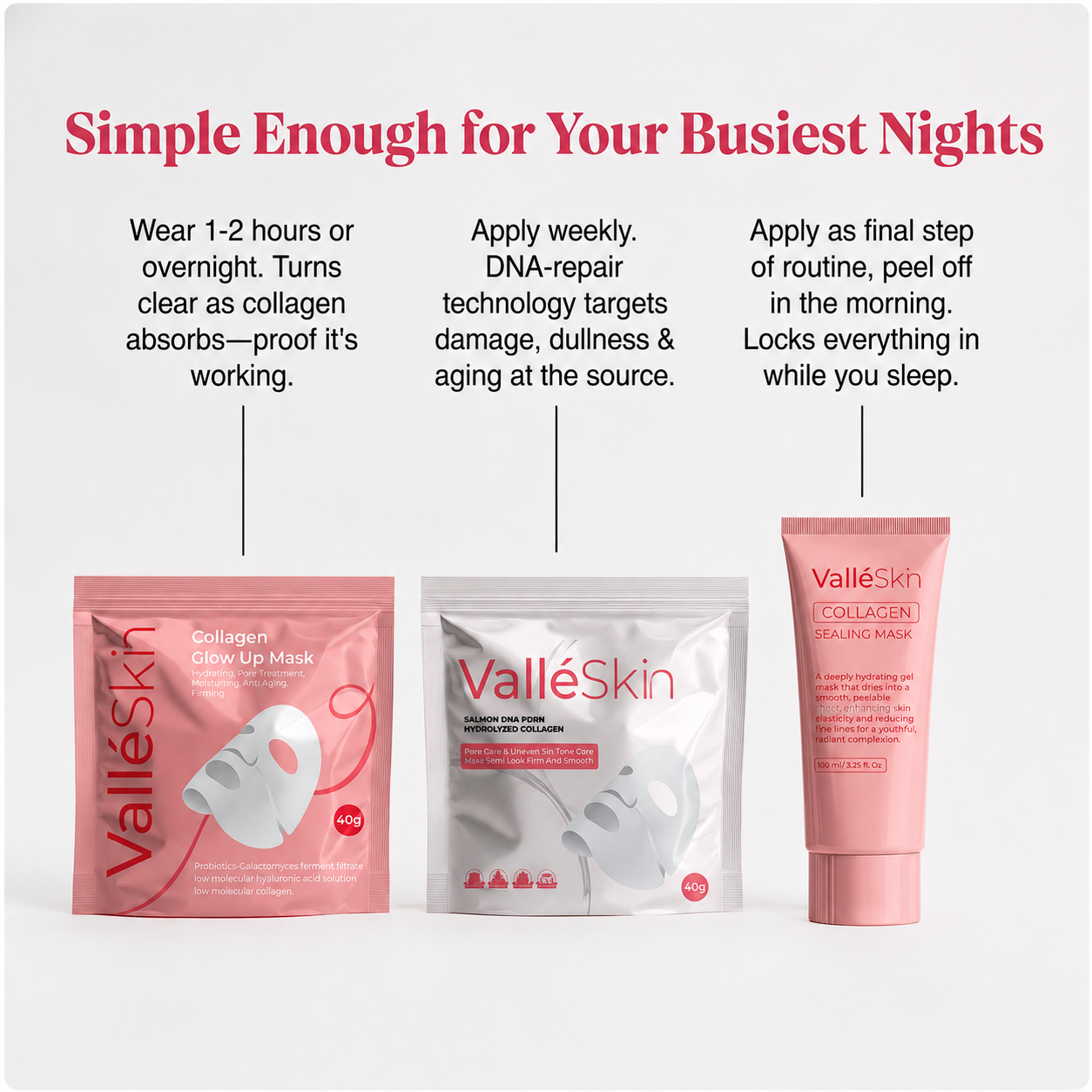 Erase 10 Years & Glow Ritual ValléSkin
